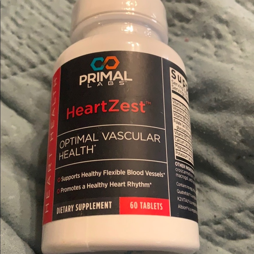 Primal Labs Heartzest optimal vascular health